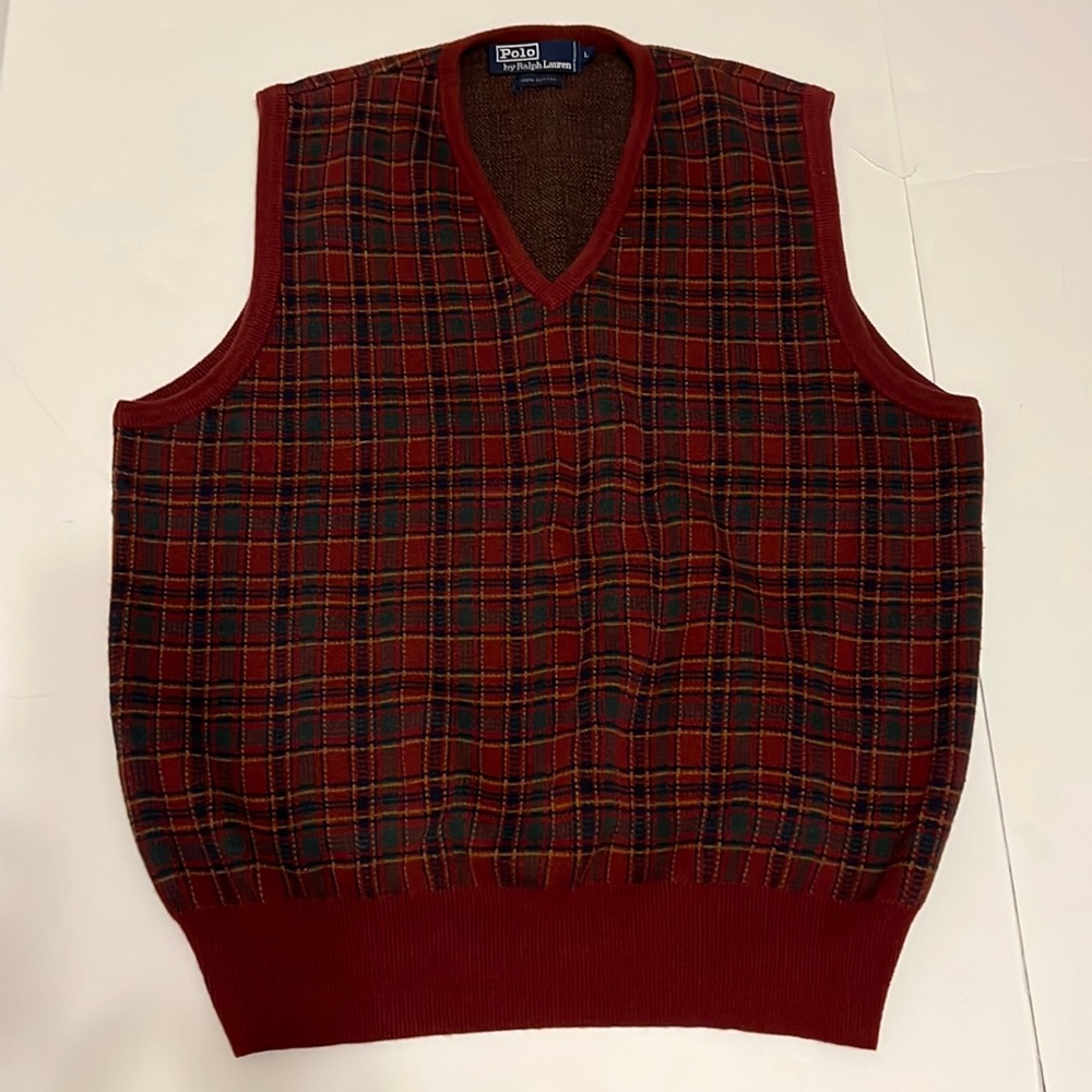 Polo Ralph Lauren Plaid sweater vest